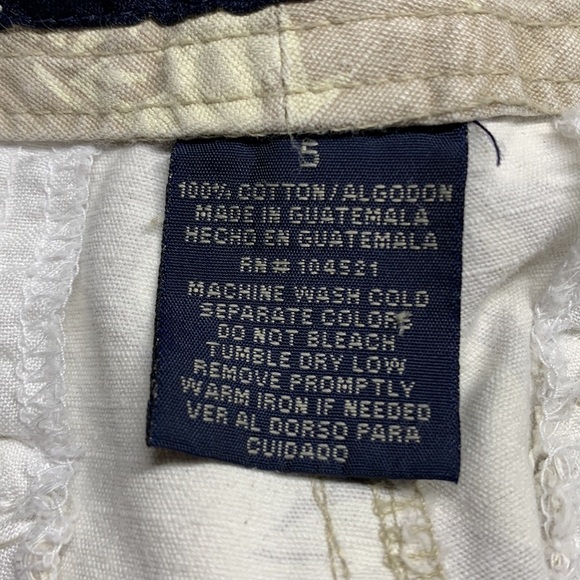 Periscope Sportswear Capri Cropped Island Pattern Rip Stop Pants Size 5 Jr - Picture 4 of 9